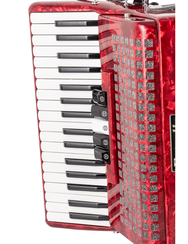 ACORDEÓN ESTRELLA 37/80 ROJO