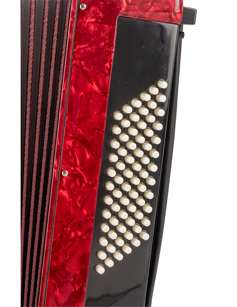 ACORDEÓN ESTRELLA 37/80 ROJO