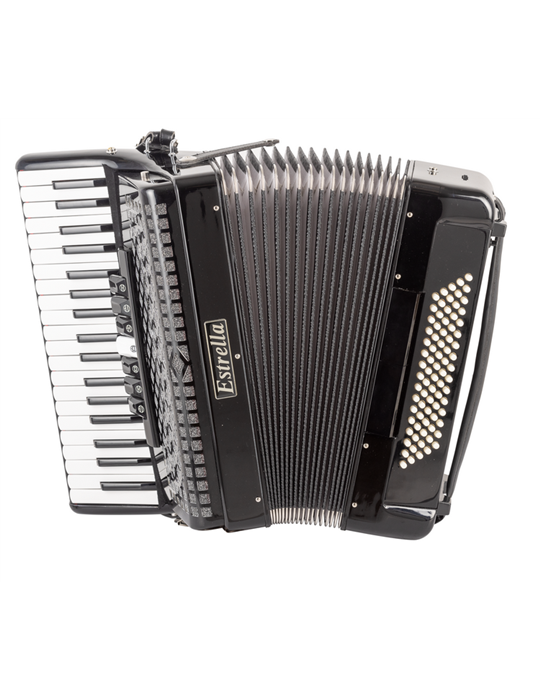 ACORDEÓN ESTRELLA 37/96 NEGRO