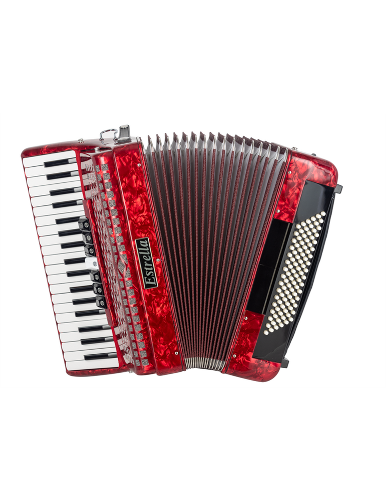 ACORDEÓN ESTRELLA 37/96 ROJO