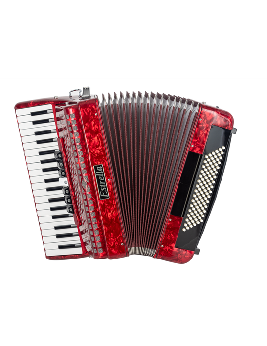 ACORDEÓN ESTRELLA 37/96 ROJO