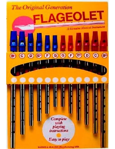 FLAUTAS FLAGEOLET JUEGO COMPLETO
