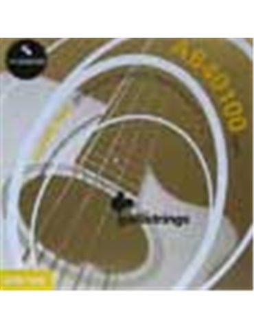 string set acoustic bass, phosphor bronze, light, 2