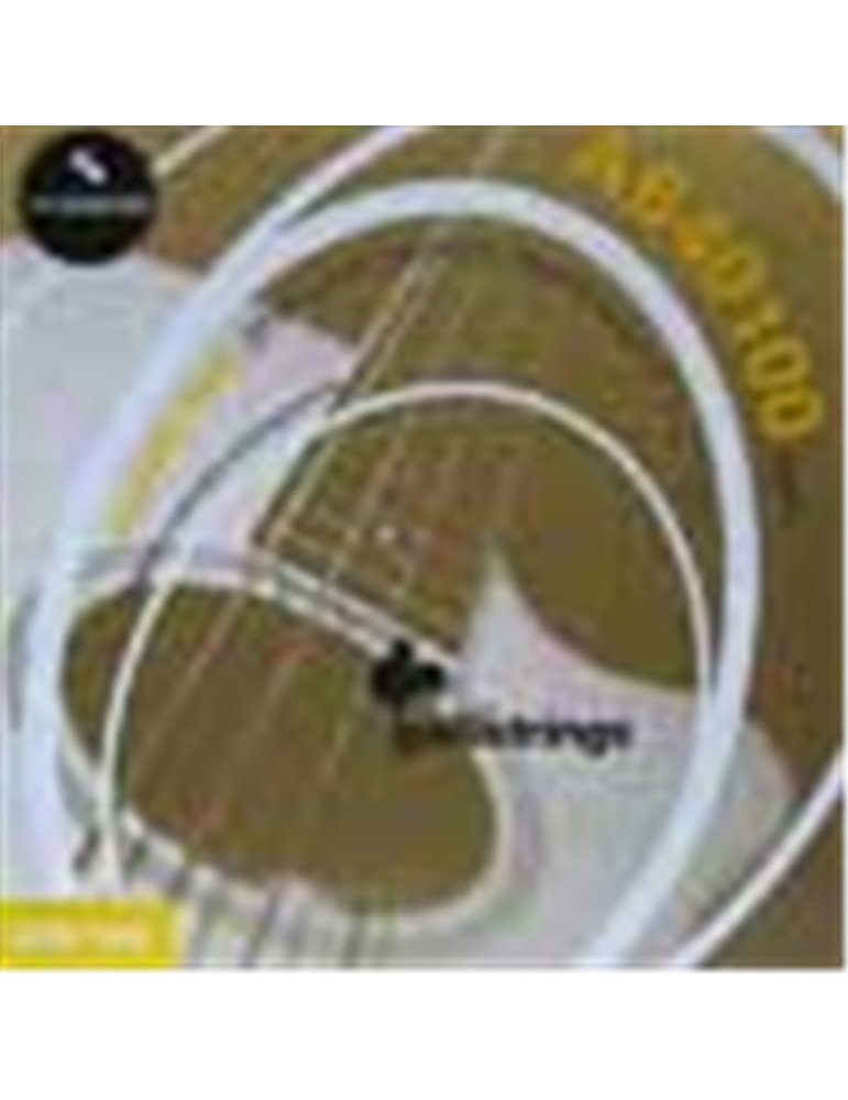 string set acoustic bass, phosphor bronze, light,