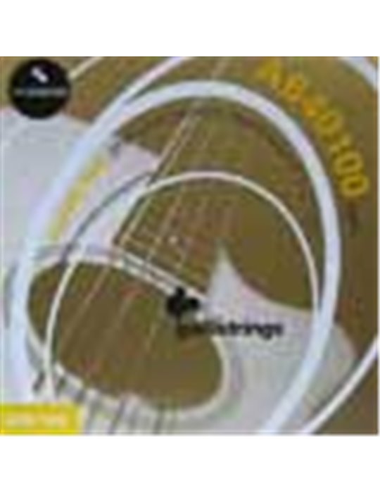 string set acoustic bass, phosphor bronze, light,