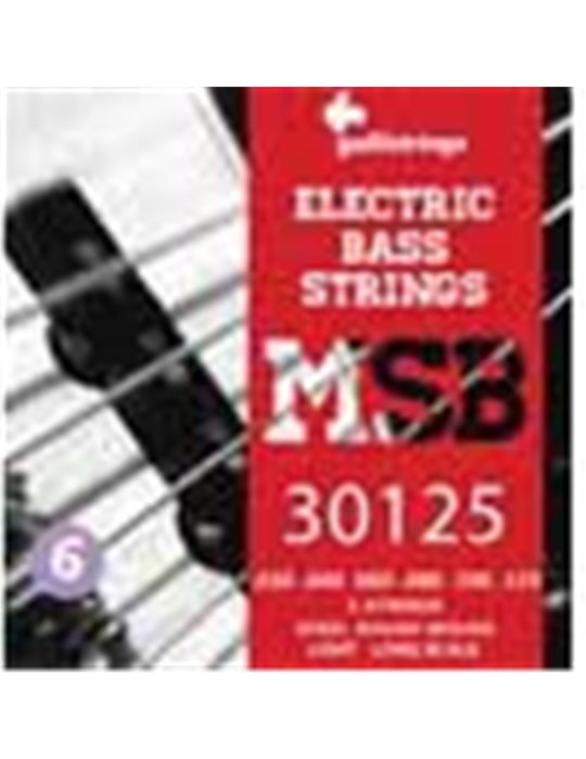 string set electric 6-string bass, steel light, 03