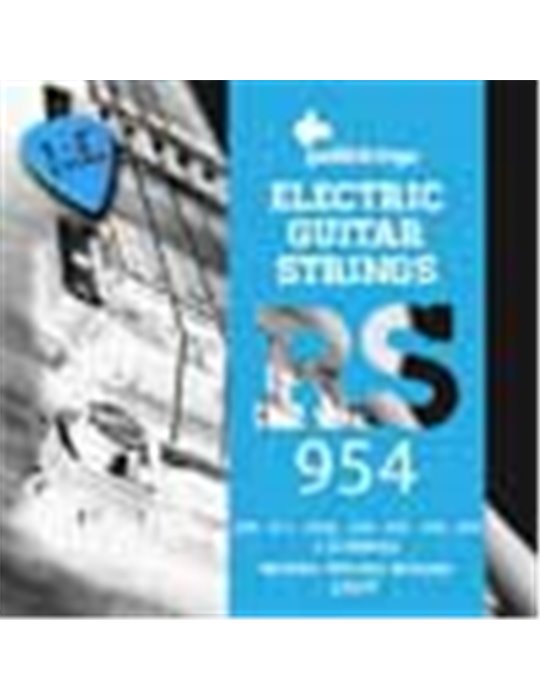 7-string set electric, nickel roundwound, light, 0