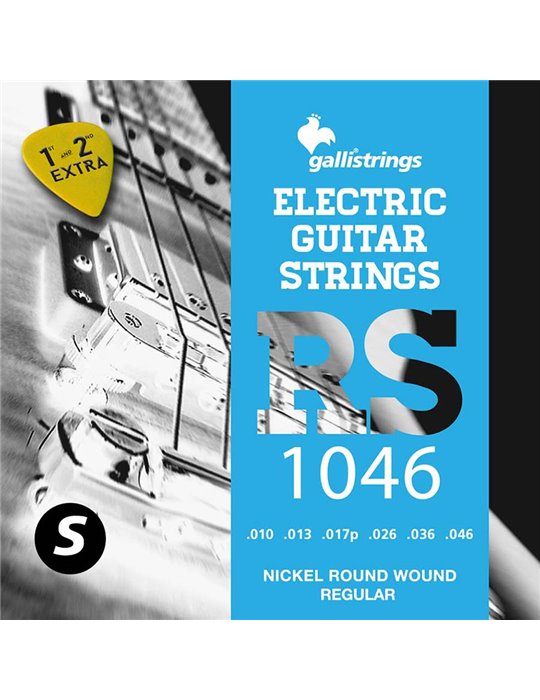 string set electric, nickel roundwound, regular, 0