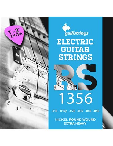 string set electric, nickel roundwound, extra heav