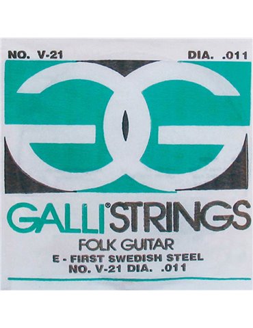 CUERDA GALLI PARA GUITARRA ACÚSTICA FOLK E-1