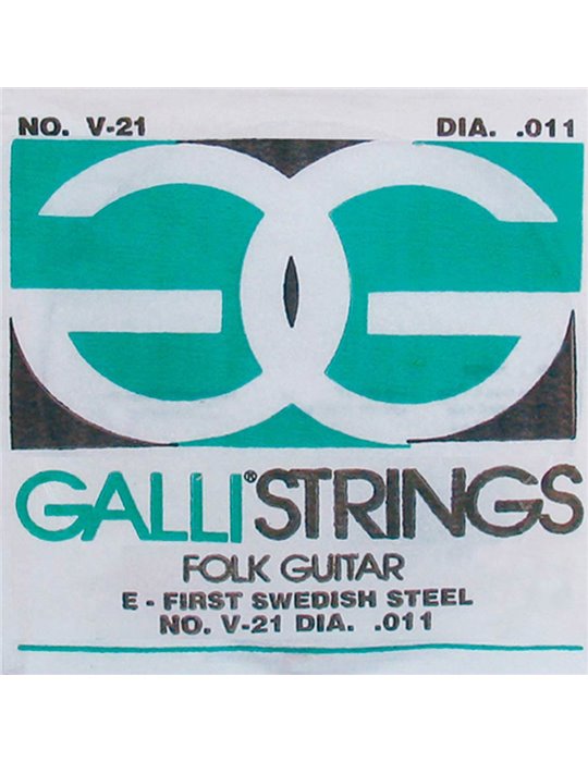 CUERDA GALLI PARA GUITARRA ACÚSTICA FOLK E-1