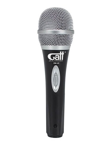 MICRÓFONO DINÁMICO GATT AUDIO 80hz-16khz