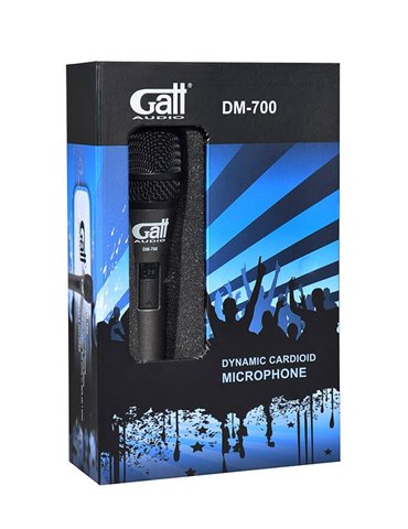 Micrófono dinámico Gatt Audio pro. 40hz-20khz 2