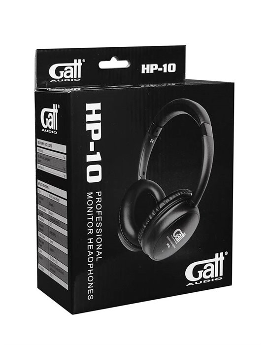 AURICULARES PROFESIONALES GATT AUDIO HP-10