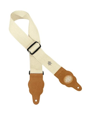 CORREA GAUCHO SERIE GRASS PARA GUITARRA CAÑAMO MARRÓN/NATURAL