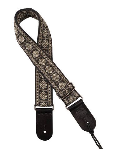 CORREA GAUCHO SERIE TRADICIONAL PARA GUITARRA 50mm CUERO GRIS