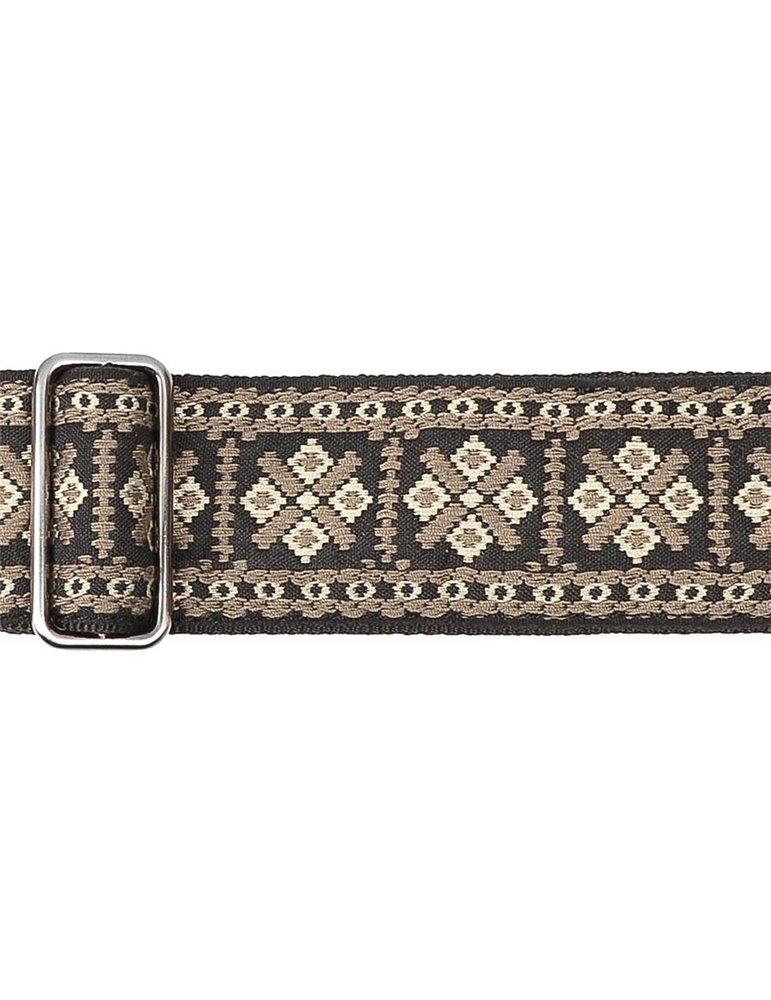 CORREA GAUCHO SERIE TRADICIONAL PARA GUITARRA 50mm CUERO GRIS