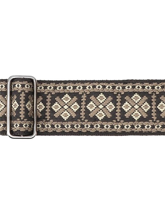 CORREA GAUCHO SERIE TRADICIONAL PARA GUITARRA 50mm CUERO GRIS