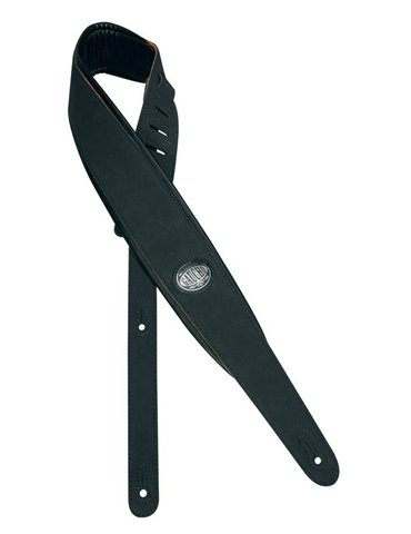 CORREA GAUCHO PARA GUITARRA ACOLCHADA NEGRA
