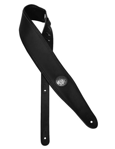 CORREA GAUCHO SERIE DELUXE PARA GUITARRA ACOLCHADA NEGRA