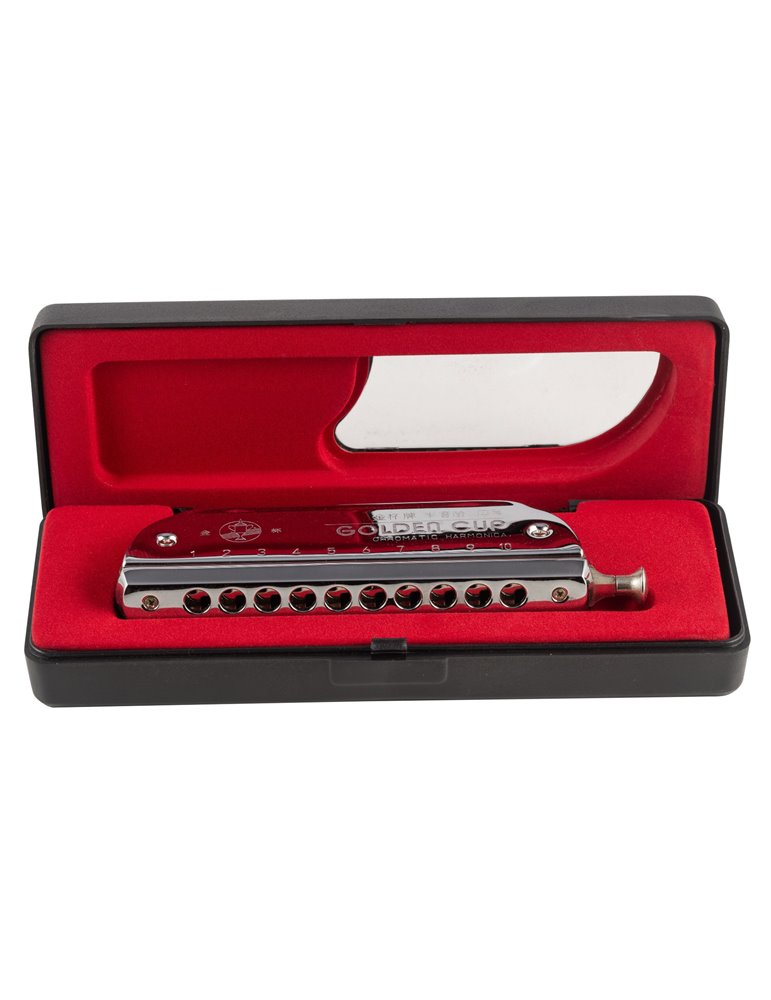ARMÓNICA GOLDEN CUP CROMÁTICA 40 VOCES