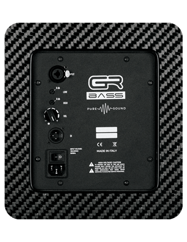 CABINA ACTIVA DE FIBRA DE CARBONO PARA BAJO 800W 2