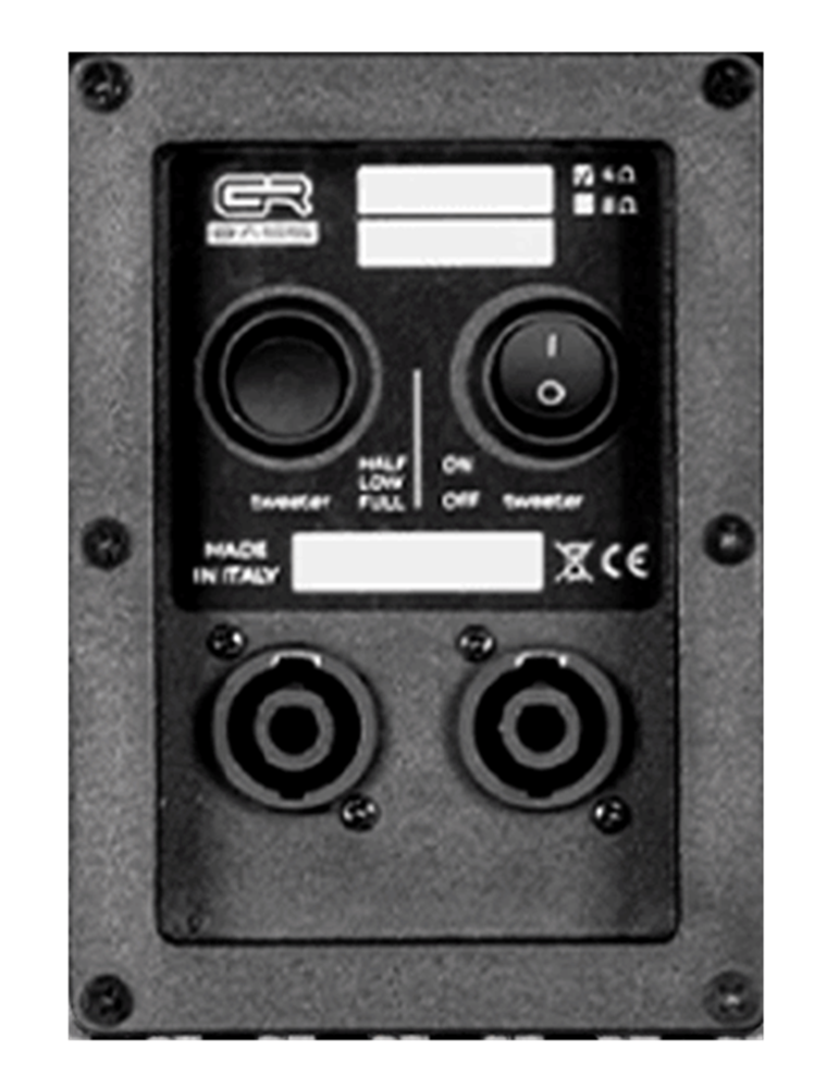 CABINA CARBONO PASIVA AT212SLIM BAJO 700W