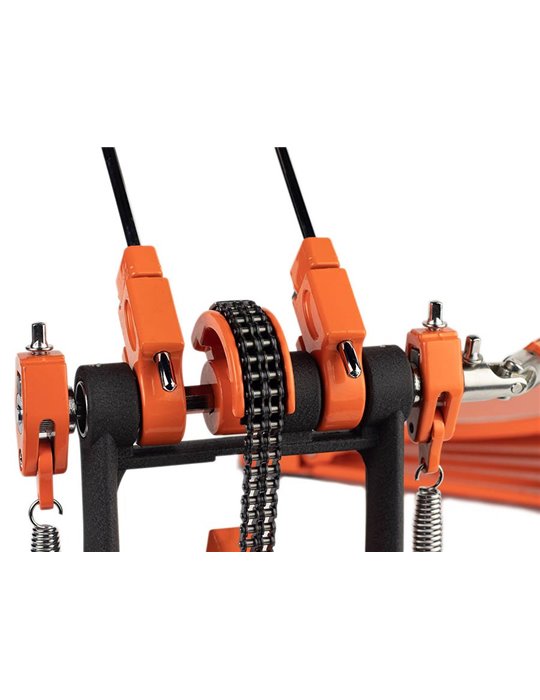 Pedal doble bombo Hayman doble cadena profesional