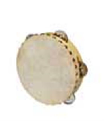 Pandereta parche cuero Hayman 7pg 5 sonajas 2