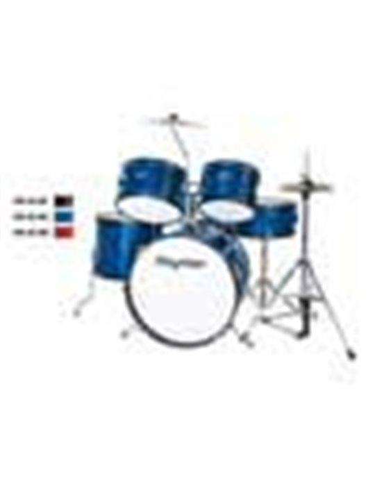 Batería junior Hayman 5 piezas azul metalizado