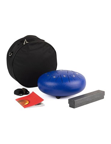 TONGUE DRUM HAYMAN DE 10” DO MAYOR 11 NOTAS AZUL