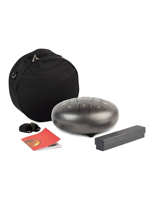 TONGUE DRUM HAYMAN DE 10” DO MAYOR 11 NOTAS GRIS