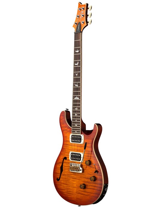 SE CUSTOM 24 SEMI-HOLLOW PIEZO VINTAGE SUNBURST