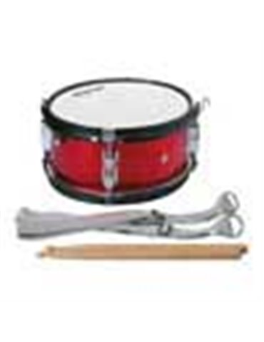 Tambor marcha Jr Hayman 10x5pg c/cint. rojo 2