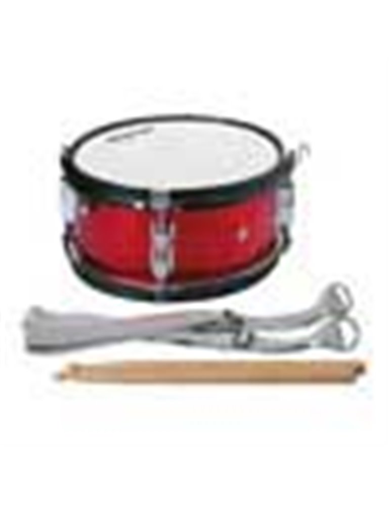 Tambor marcha Jr Hayman 10x5pg c/cint. rojo