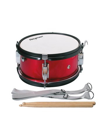 Tambor marcha Jr Hayman 12x7pg c/cint. rojo