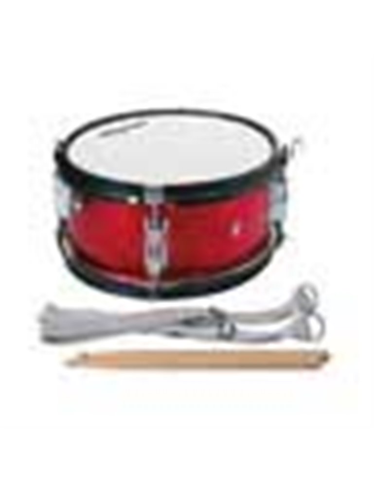 Tambor marcha Jr Hayman 12x7pg c/cint. rojo