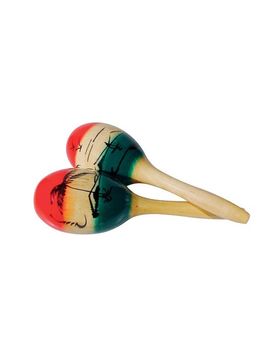 Maracas madera Hayman mod. mexicano grande par