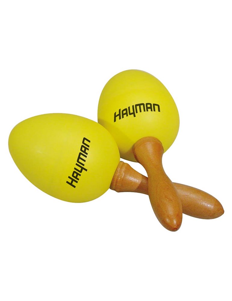 HUEVOS PLÁSTICO HAYMAN CON ASA PAR AMARILLO