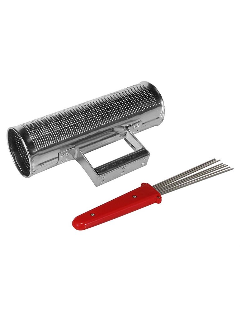 GÜIRO DE ACERO HAYMAN CON CEPILLO 3" x 10"