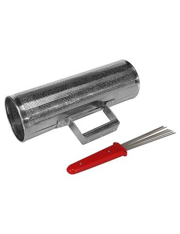 GÜIRO DE ACERO HAYMAN CON CEPILLO 4" x 12"