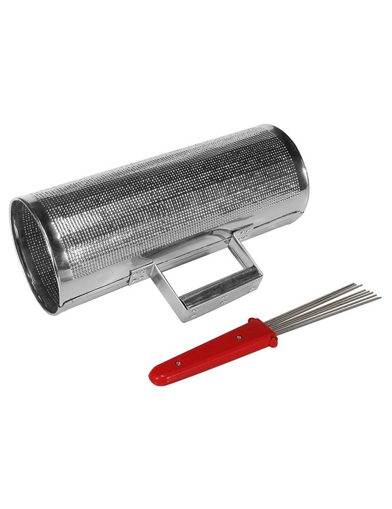 GÜIRO DE ACERO HAYMAN CON CEPILLO 5" x 12"