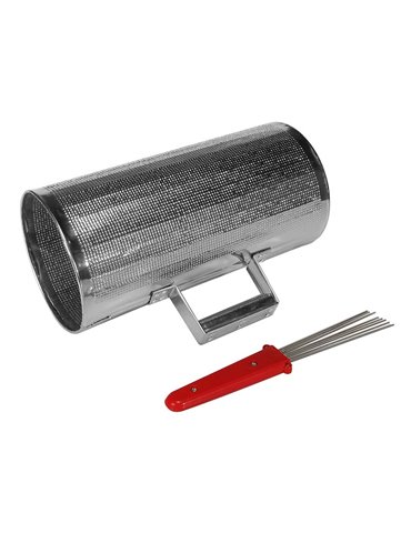 GÜIRO DE ACERO HAYMAN CON CEPILLO 6" x 12"