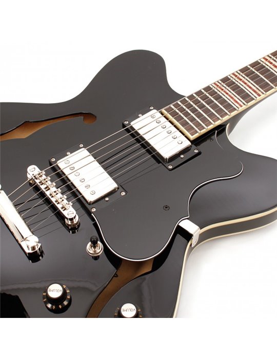 GUITARRA ELÉCTRICA HÖFNER VERYTHIN-CT NEGRA