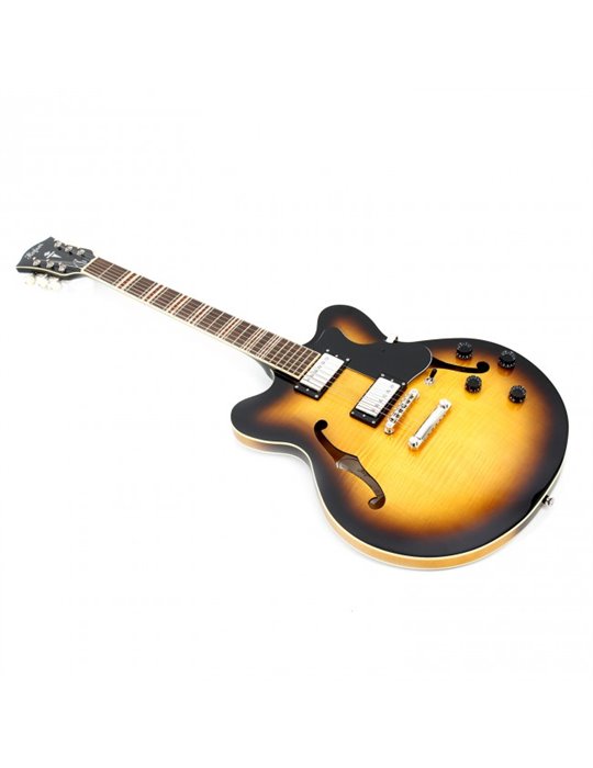 GUITARRA ELÉCTRICA HÖFNER VERYTHIN-CT SOMBREADA