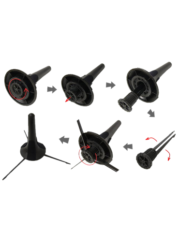 SOPORTE DE TROMPETA J.MICHAEL TRS101 2