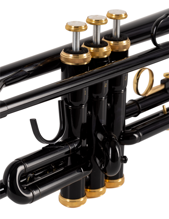 TROMPETA J. MICHAEL TR430CBK NEGRA EN SI BEMOL