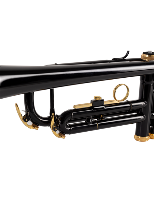 TROMPETA J. MICHAEL TR430CBK NEGRA EN SI BEMOL