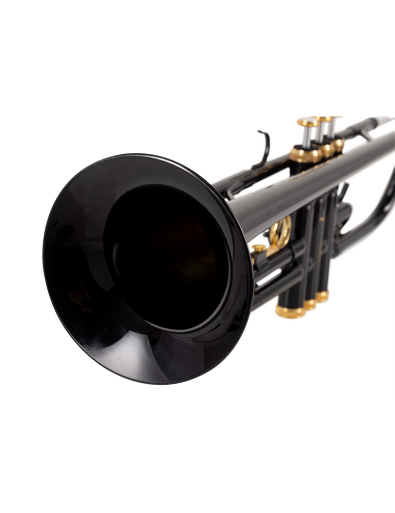 TROMPETA J. MICHAEL TR430CBK NEGRA EN SI BEMOL