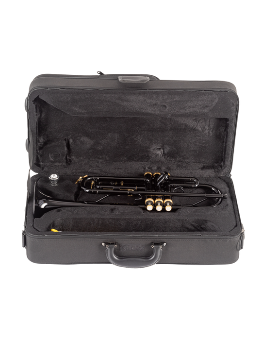 TROMPETA J. MICHAEL TR430CBK NEGRA EN SI BEMOL